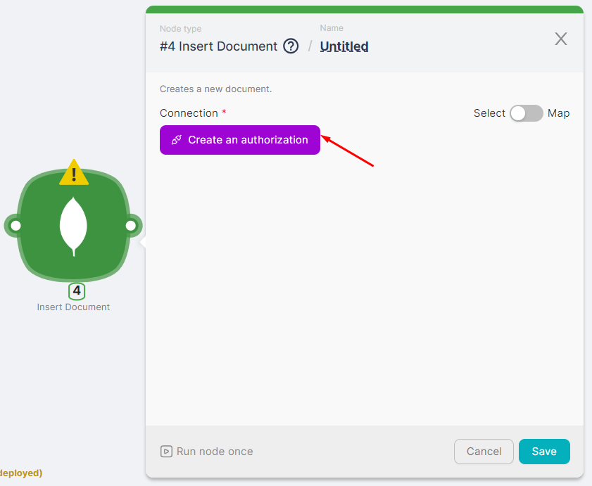 Create authorization
