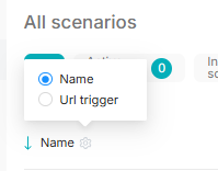 Настройки столбца Name