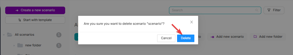 Подтверждение удаления