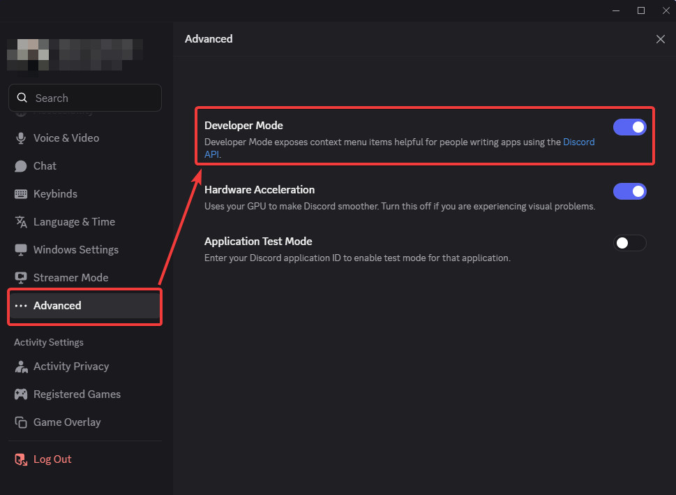 Режим разработчика