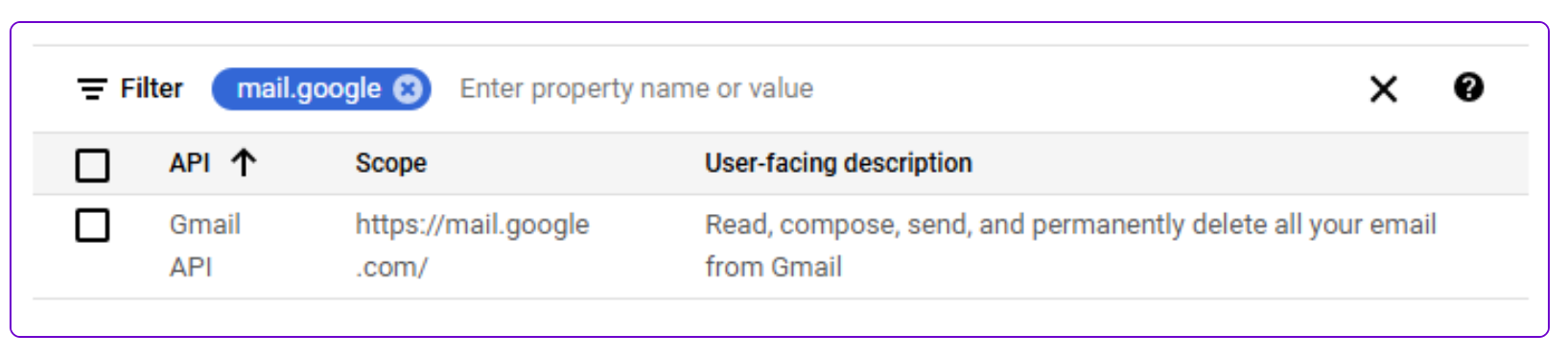 Добавление областей через таблицу