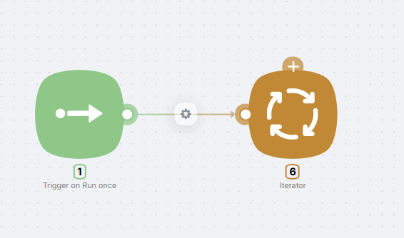 Узел Iterator и коннекторы