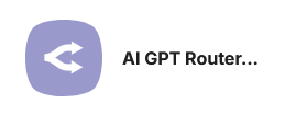 Обзор узла AI GPT Router