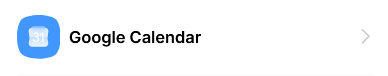 Google Calendar node overview
