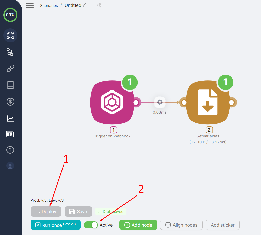 Production развёрнут и активен