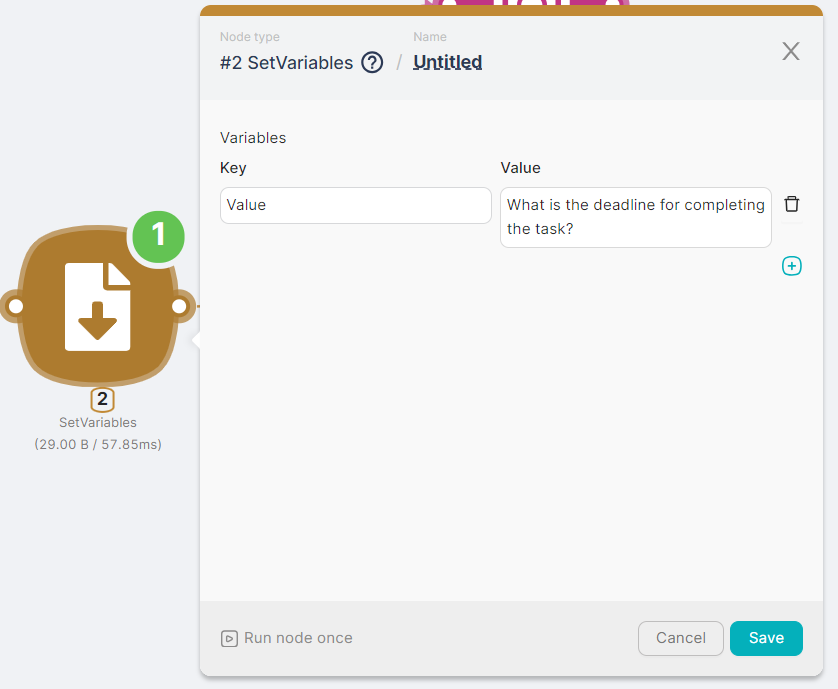 Переменная Value