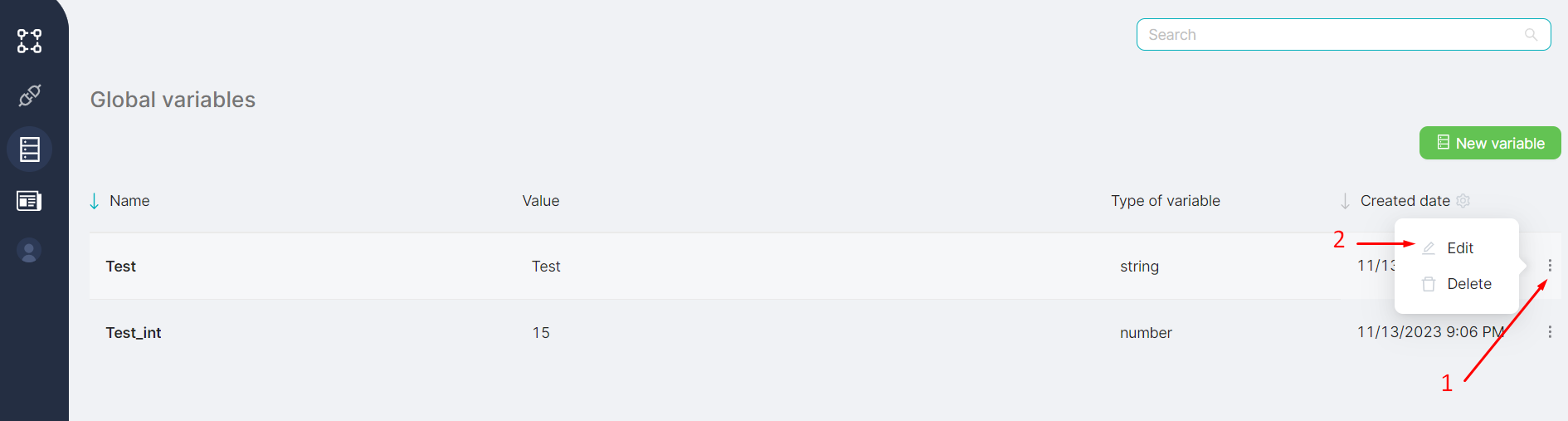 Редактирование